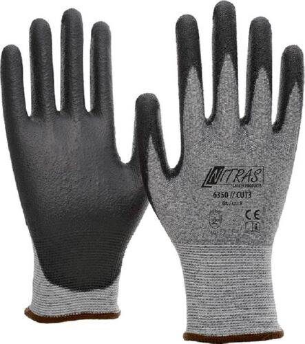 Nitras Schnittschutzhandschuhe Nitras Cut 3 Größe 10 grau schwarz Produktbild Nitras Schnittschutzhandschuhe Nitras Cut 3 Größe 10 grau schwarz