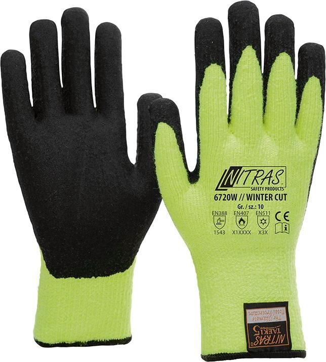 Nitras Schnittschutzhandsch Taeki5 Winter Latex beschichtet Gr. 10 Nitras Schnittschutzhandsch Taeki5 Winter Latex beschichtet Gr. 10