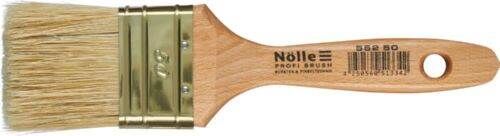 Nölle Maler Lackierpinsel 552 verzinkt Borstenmischung hell 40 mm Produktbild Nölle Maler Lackierpinsel 552 verzinkt Borstenmischung hell 40 mm