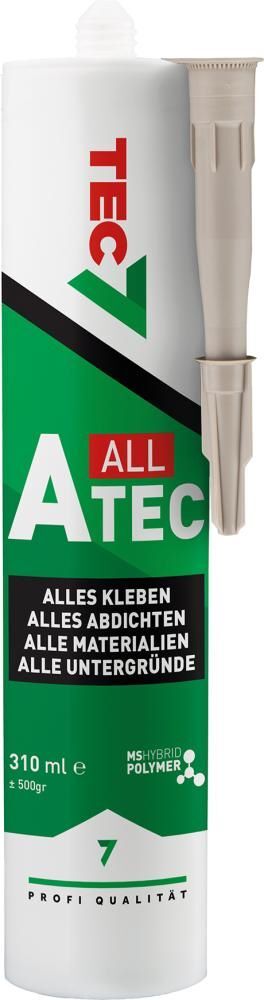 Klebstoff Dichtstoff A-TEC beige Kartusche mit 310 ml Produktbild Klebstoff Dichtstoff A-TEC beige Kartusche mit 310 ml