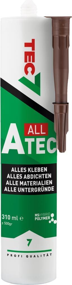 Klebstoff Dichtstoff A-TEC braun Kartusche mit 310 ml Produktbild Klebstoff Dichtstoff A-TEC braun Kartusche mit 310 ml