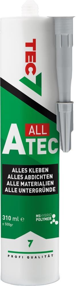 Klebstoff Dichtstoff A-TEC grau Kartusche mit 310 ml Produktbild Klebstoff Dichtstoff A-TEC grau Kartusche mit 310 ml