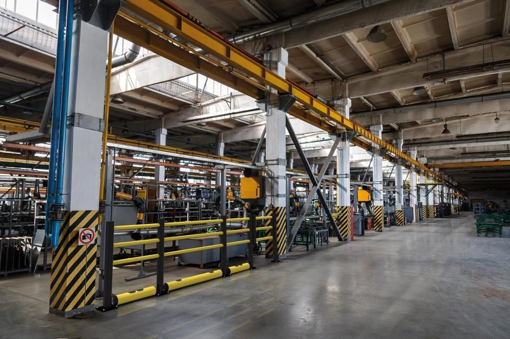 Dancop Bodenprofilbarriere Mike gelb schwarz 1000 mm lang Produktbild Dancop Bodenprofilbarriere Mike gelb schwarz 1000 mm lang bild 5