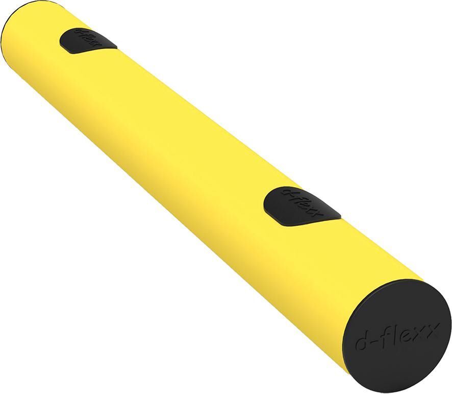 Dancop Bodenprofilbarriere Mike gelb schwarz 1000 mm lang Produktbild Dancop Bodenprofilbarriere Mike gelb schwarz 1000 mm lang bild 2