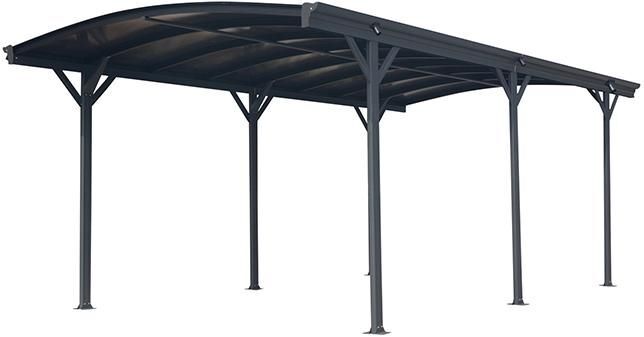 Carport mit 6 Standfüßen 300 x 505 x 206 bis 219 cm Produktbild Carport mit 6 Standfüßen 300 x 505 x 206 bis 219 cm