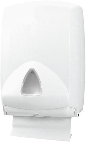 Falthandtuchspender Elements Kunststoff weiß Produktbild Falthandtuchspender Elements Kunststoff weiß