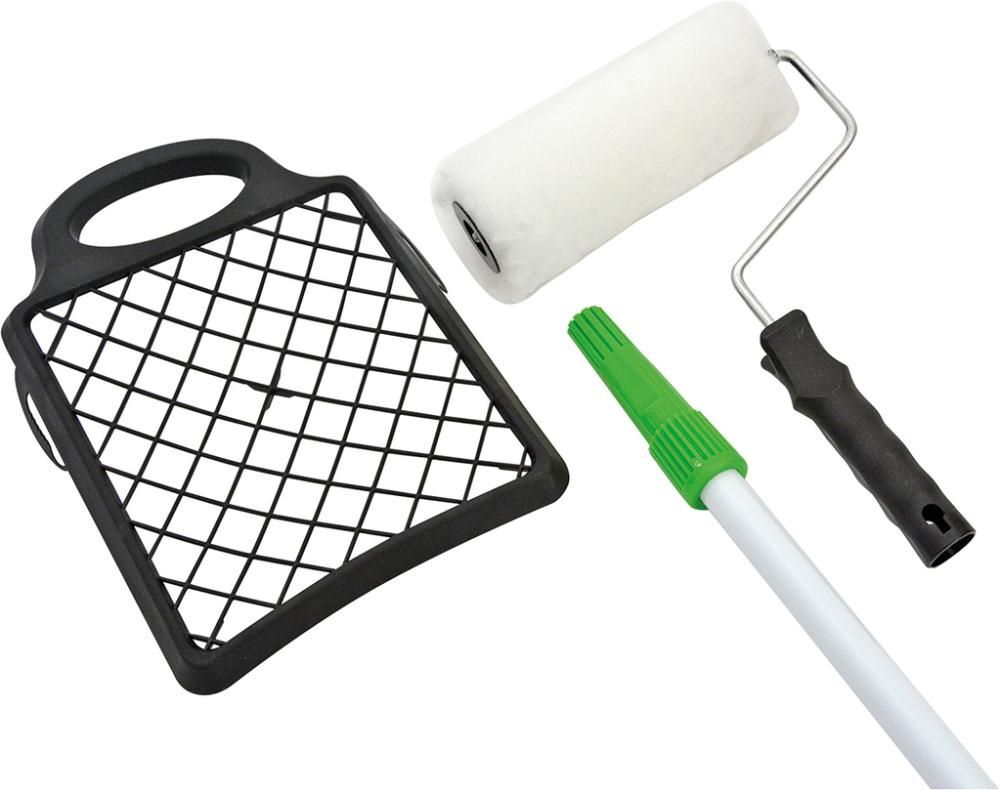 Nespoli Farbroller-Set 3-teilig 18 cm Breite für Dispersionsfarben Produktbild Nespoli Farbroller-Set 3-teilig 18 cm Breite für Dispersionsfarben