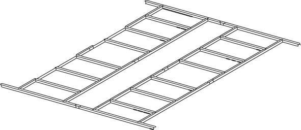 Fundament zu Gerätehaus mit Satteldach 301 x 303 x 214 cm Produktbild Fundament zu Gerätehaus mit Satteldach 301 x 303 x 214 cm