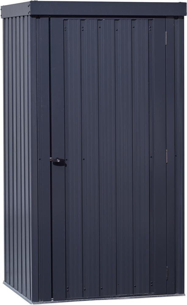 Geräteschrank mit Flachdach Zubehör 98 x 81 x 180 cm Produktbild Geräteschrank mit Flachdach Zubehör 98 x 81 x 180 cm