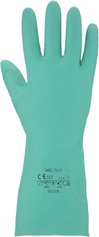 Chemikalienschutzhandschuh 3450 grün Gr. 11 Chemikalienschutzhandschuh 3450 grün Gr. 11