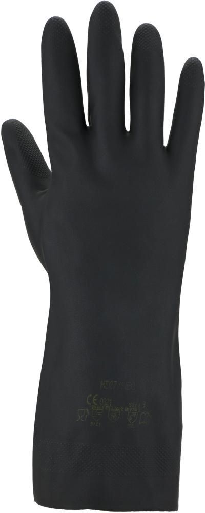 Chemikalienschutzhandschuh 3470 Neopren schwarz Gr. 9 Chemikalienschutzhandschuh 3470 Neopren schwarz Gr. 9