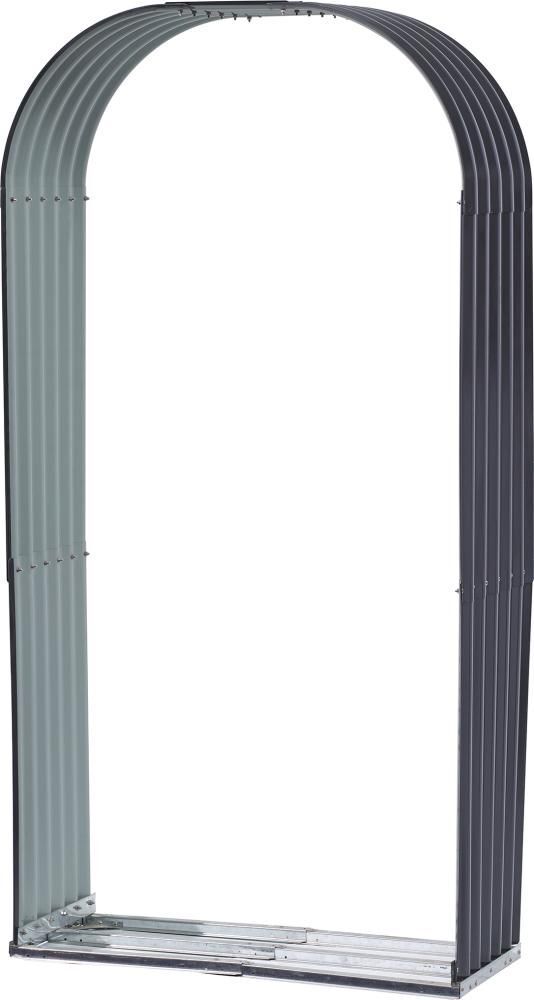 Holzunterstand Bogen verzinkt und lackiert 103 x 40 x 200 cm Produktbild Holzunterstand Bogen verzinkt und lackiert 103 x 40 x 200 cm