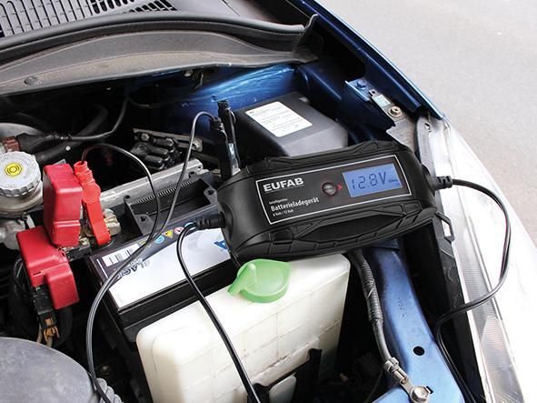 Batterieladegerät Intelligent 6V oder 12V 4A Produktbild Batterieladegerät Intelligent 6V oder 12V 4A bild 2