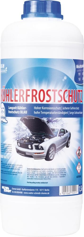 Kühlerfrostschutz R11 blau Flasche mit 1,5 Liter Produktbild Kühlerfrostschutz R11 blau Flasche mit 1,5 Liter
