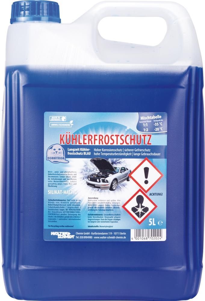 Kühlerfrostschutz R11 blau Kanister mit 5 Liter Produktbild Kühlerfrostschutz R11 blau Kanister mit 5 Liter