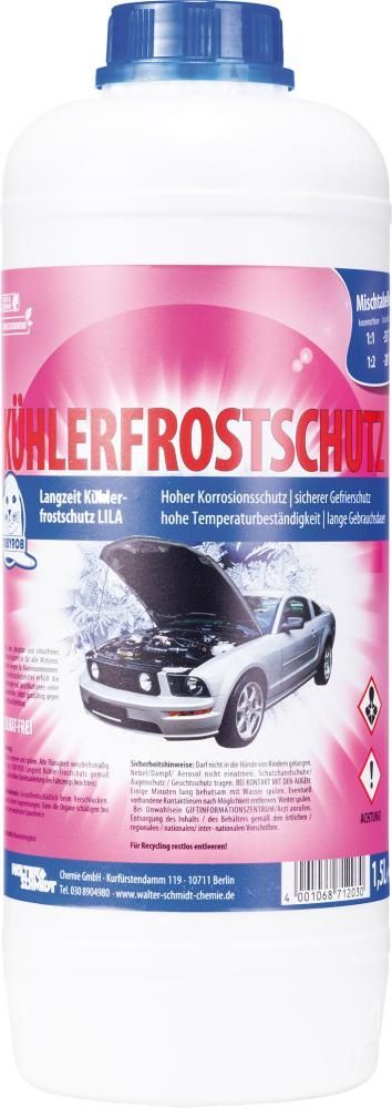 Kühlerfrostschutz R12+ lila silikatfrei Flasche mit 1,5 Liter Produktbild Kühlerfrostschutz R12+ lila silikatfrei Flasche mit 1,5 Liter