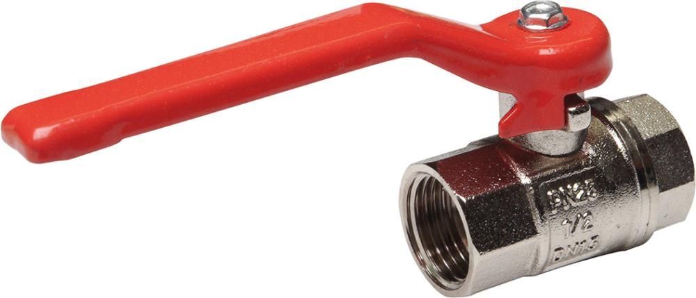 Floraworld Kugelhahn Messing 3/4 Zoll mit Absperrhebel Produktbild Floraworld Kugelhahn Messing 3/4 Zoll mit Absperrhebel