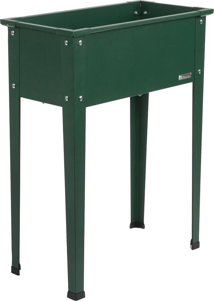 Metall Hochbeet Größe 1 grün matt 60 x 30 x 80 cm Produktbild Metall Hochbeet Größe 1 grün matt 60 x 30 x 80 cm