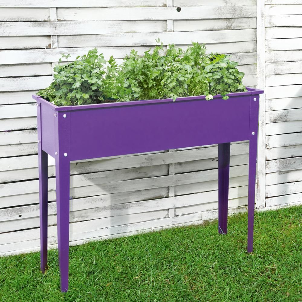 Metall Hochbeet Größe 3 grün matt 100 x 40 x 80 cm Produktbild Metall Hochbeet Größe 3 grün matt 100 x 40 x 80 cm bild 2