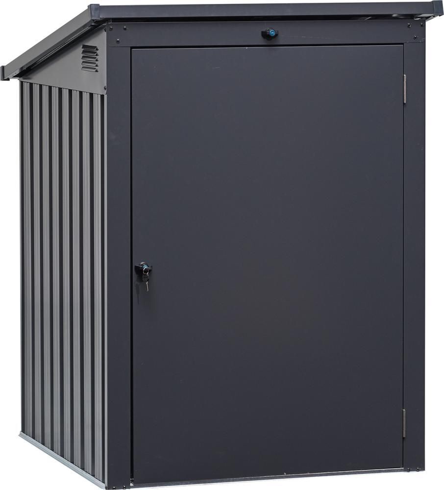 Mülleimer Garage 1 Mülltonne 104 x 101 x 113/134 cm Produktbild Mülleimer Garage 1 Mülltonne 104 x 101 x 113/134 cm