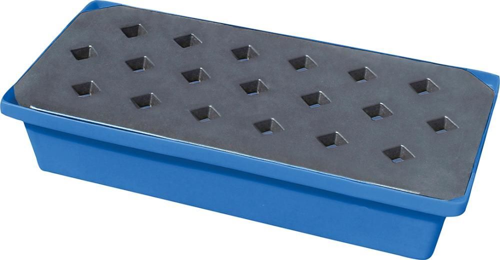 Auffangwanne ST30 für Kleingebinde 31 Liter 80,5 x 40 x 17 cm mit Rost Produktbild Auffangwanne ST30 für Kleingebinde 31 Liter 80,5 x 40 x 17 cm mit Rost