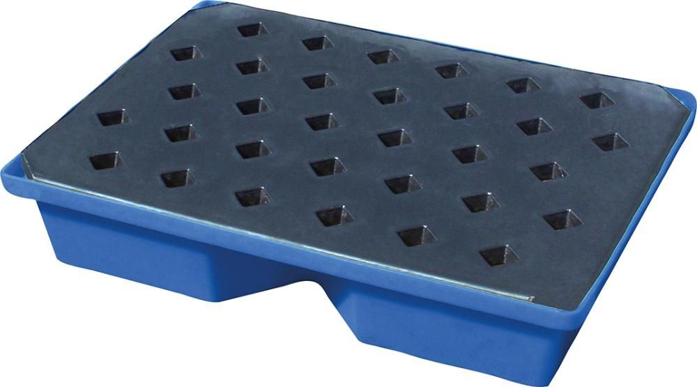 Auffangwanne ST40 für Kleingebinde 43 Liter 80 x 60,5 x 17 cm mit Rost Produktbild Auffangwanne ST40 für Kleingebinde 43 Liter 80 x 60,5 x 17 cm mit Rost