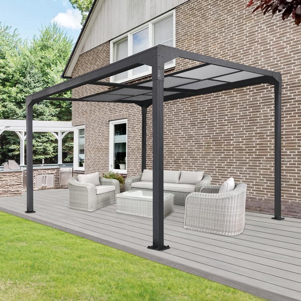 Pergola Air mit Schiebedachkonstruktion 400 x 300 x 200/254 cm Produktbild Pergola Air mit Schiebedachkonstruktion 400 x 300 x 200/254 cm
