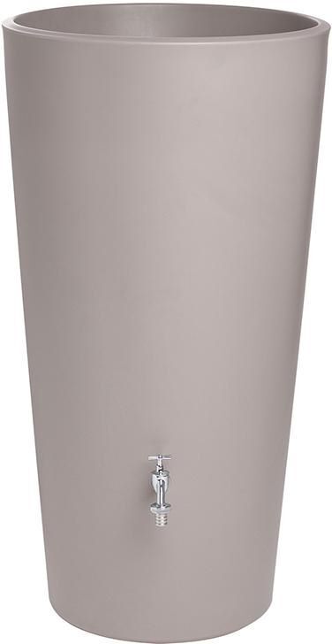 Regenwassertank Rainbowl Flower 150 Liter taupe Produktbild Regenwassertank Rainbowl Flower 150 Liter taupe