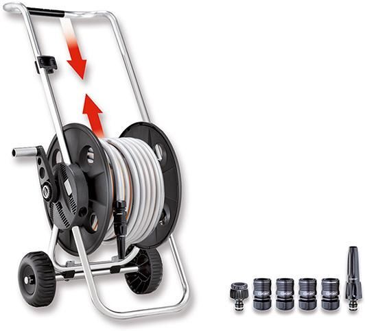 Schlauchwagen Set Metal Junior Pronto 30 Alu Produktbild Schlauchwagen Set Metal Junior Pronto 30 Alu