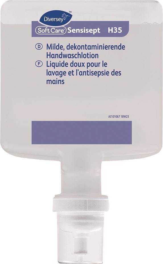Handwaschlotion Soft Care Sensisept H35 Kartusche mit 1,3 Liter Produktbild Handwaschlotion Soft Care Sensisept H35 Kartusche mit 1,3 Liter