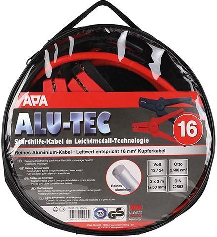 Starthilfekabel Alu Tec Aluminium Länge 3 Meter Produktbild Starthilfekabel Alu Tec Aluminium Länge 3 Meter bild 2