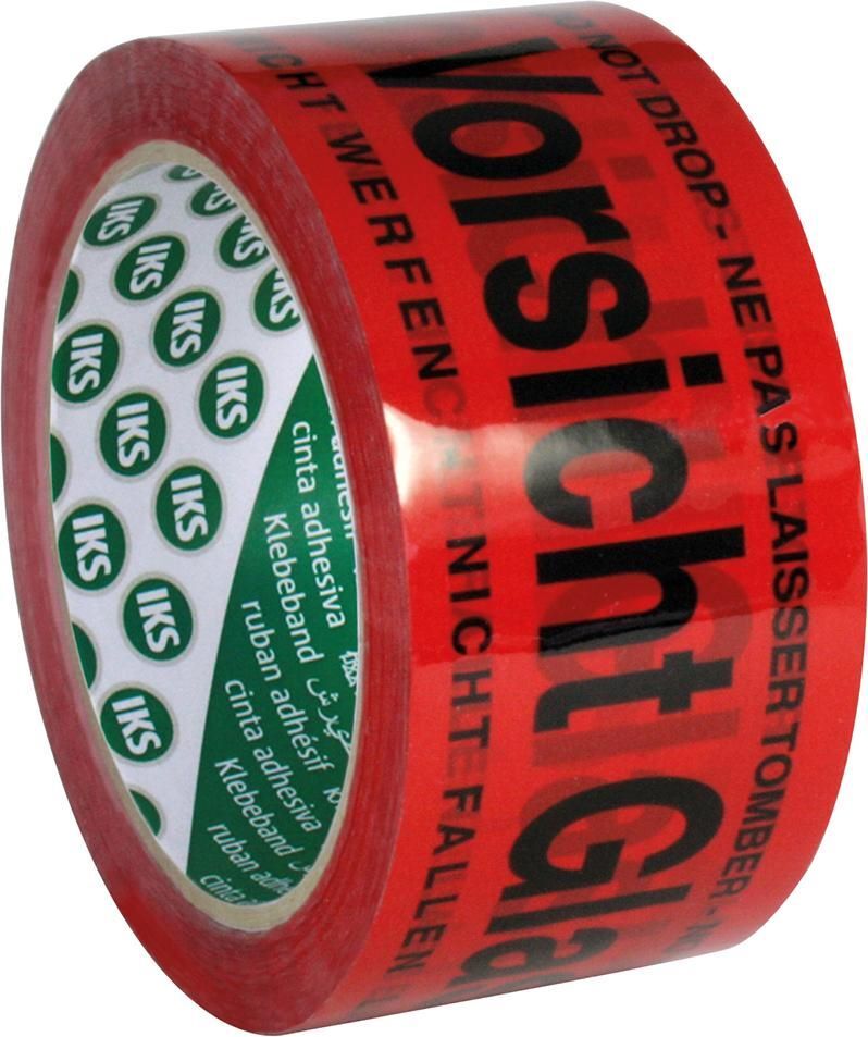 Warnmarierungsband Vorsicht Glas leuchtorange 50 mm Rolle mit 66 Meter Produktbild Warnmarierungsband Vorsicht Glas leuchtorange 50 mm Rolle mit 66 Meter