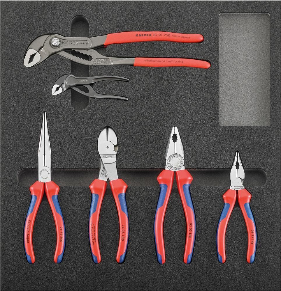 Knipex Werkzeugmodul Zangen Set Produktbild Knipex Werkzeugmodul Zangen Set