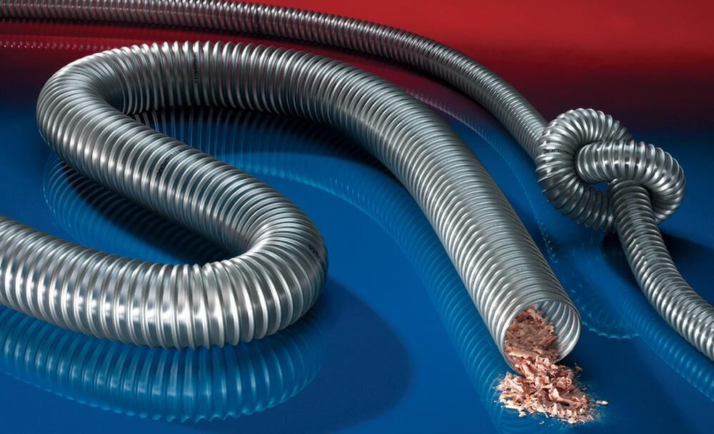 Norres Absaugschlauch Gebläseschlauch Timberduc Pur 532 AS 50 mm 10 Meter Produktbild Norres Absaugschlauch Gebläseschlauch Timberduc Pur 532 AS 50 mm 10 Meter