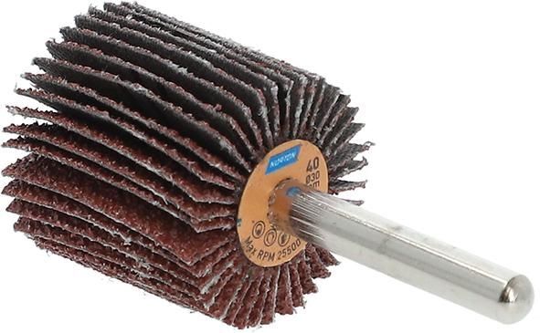 Norton Clipper Fächerschleifer mit Schaft R207Plus 30 x 30 x 6 P 40 Produktbild Norton Clipper Fächerschleifer mit Schaft R207Plus 30 x 30 x 6 P 40