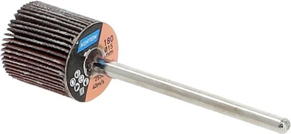 Norton Clipper Fächerschleifer mit Schaft R207Plus 15 x 15 x 3 P 180 Produktbild Norton Clipper Fächerschleifer mit Schaft R207Plus 15 x 15 x 3 P 180