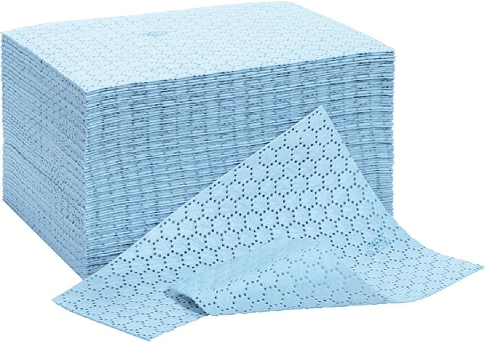 Ölbindetücher verstärkt blau 40 x 50 cm Produktbild Ölbindetücher verstärkt blau 40 x 50 cm