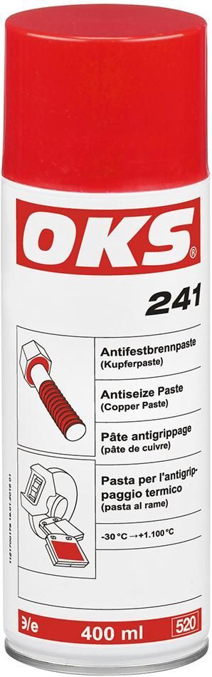 OKS Antifestbrennpaste 241 Kupferpaste Sprühdose mit 400 ml Produktbild OKS Antifestbrennpaste 241 Kupferpaste Sprühdose mit 400 ml