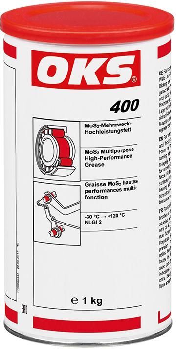 OKS Mehrzweck Hochleistungsfett 400 MoS2 Dose mit 1 kg Produktbild OKS Mehrzweck Hochleistungsfett 400 MoS2 Dose mit 1 kg