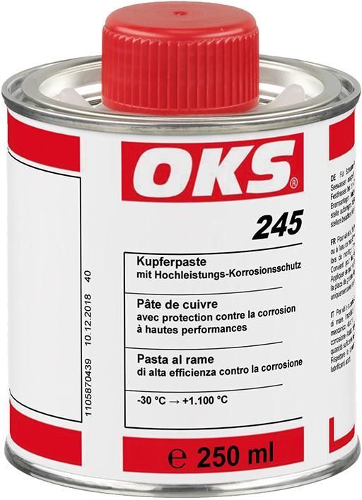 OKS Kupferpaste 245 mit Hochleistungs Korrosionsschutz Pinseldose mit 250 g Produktbild OKS Kupferpaste 245 mit Hochleistungs Korrosionsschutz Pinseldose mit 250 g