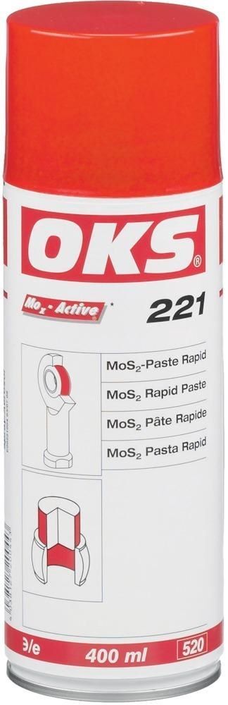 OKS Paste Rapid 221 MoS2 Sprühdose mit 400 ml Produktbild OKS Paste Rapid 221 MoS2 Sprühdose mit 400 ml
