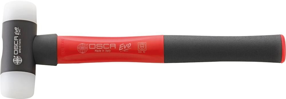 Osca Schonhammer Evosoft 2-K-Griff 50 mm Nylon Alugehäuse Produktbild Osca Schonhammer Evosoft 2-K-Griff 50 mm Nylon Alugehäuse