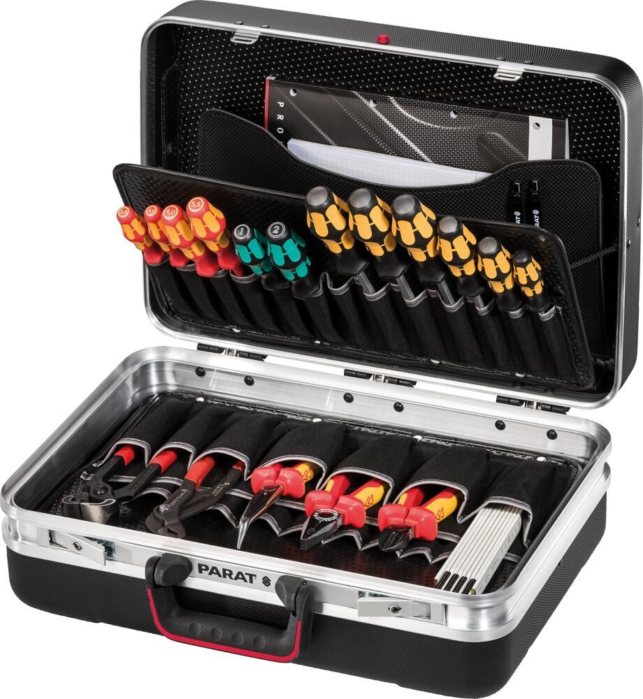 PARAT Werkzeugkoffer SILVER 25 Liter 310 x 170 x 460 mm Produktbild PARAT Werkzeugkoffer SILVER 25 Liter 310 x 170 x 460 mm