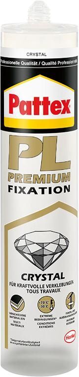 Pattex Kleber und Dichtmittel PL Crystal Kartusche mit 290 Gramm Produktbild Pattex Kleber und Dichtmittel PL Crystal Kartusche mit 290 Gramm