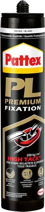 Pattex Kleber und Dichtmittel PL High Tack Kartusche mit 440 Gramm Produktbild Pattex Kleber und Dichtmittel PL High Tack Kartusche mit 440 Gramm