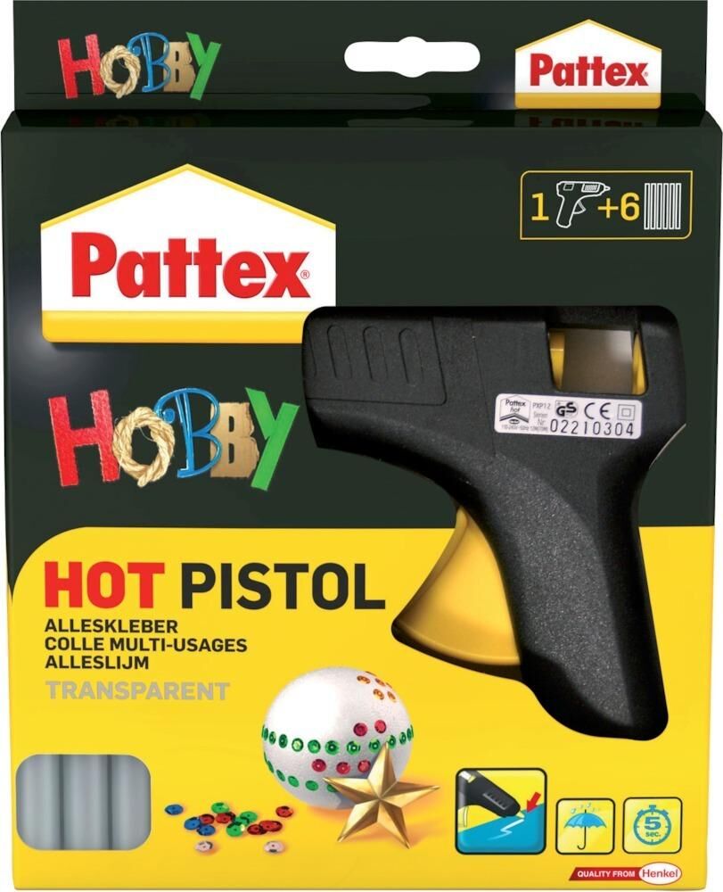 Pattex Klebepistole Hot Pistole Starter Set Hobby Produktbild Pattex Klebepistole Hot Pistole Starter Set Hobby