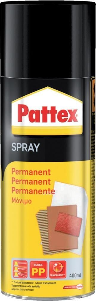 Pattex Power Spray permanent 400ml Produktbild Pattex Power Spray permanent 400ml
