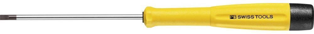 PB Swiss Tools Elektronik Schraubendreher ESD Schlitz 2,5 x 0,4 x 80 mm Produktbild PB Swiss Tools Elektronik Schraubendreher ESD Schlitz 2,5 x 0,4 x 80 mm
