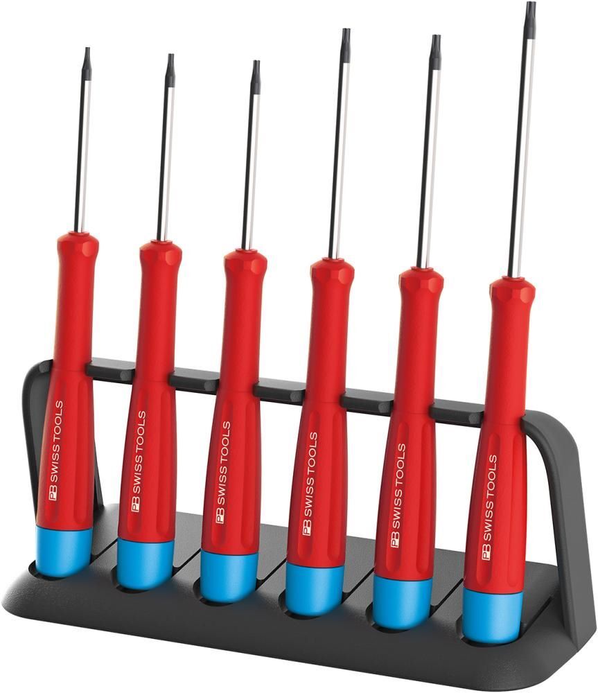 PB Swiss Tools Elektronik Schraubendreher Satz 6 teilig Torx Produktbild PB Swiss Tools Elektronik Schraubendreher Satz 6 teilig Torx