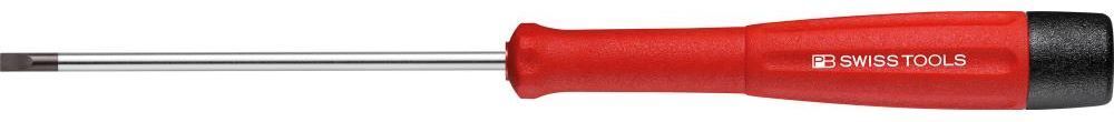 PB Swiss Tools Elektronik Schraubendreher Schlitz 3,0 x 0,5 x 80 mm Produktbild PB Swiss Tools Elektronik Schraubendreher Schlitz 3,0 x 0,5 x 80 mm